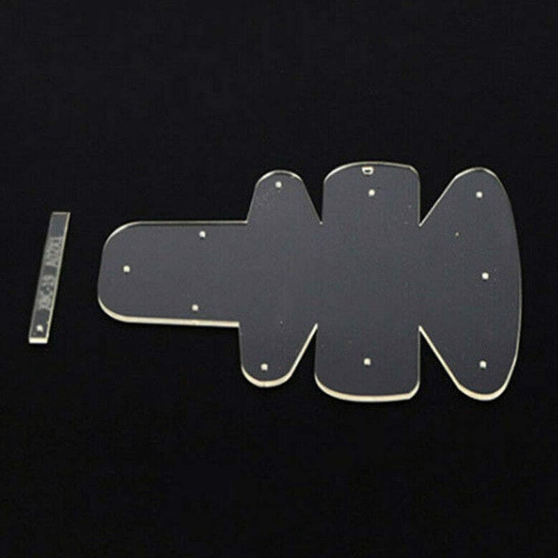 Wixine 1Set Purse Leather Craft Acrylic Wallet Pattern Stencil Template Tools DIY - Image 2